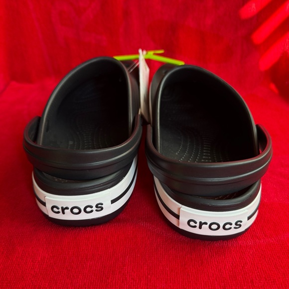 Crocs Crocband Classic Black Clogs. Men Size 9. Women Size 11 Brand New - Picture 6 of 13